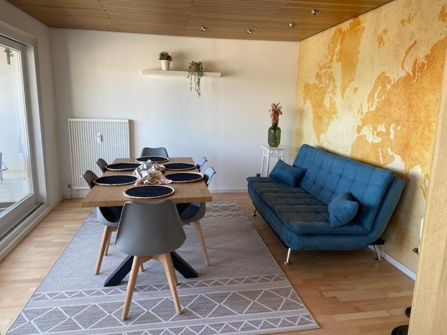Tolle Wohnung Mit Panoramablick Weinheim Exterior foto